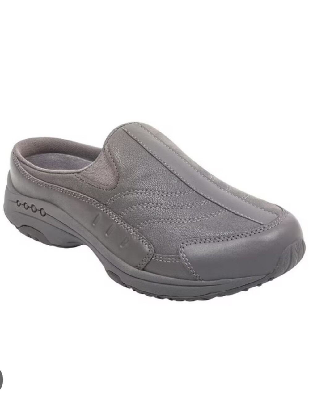 Easy Spirit Women's Travel Time 234 Leather Comfort Insole Clogs Like New
